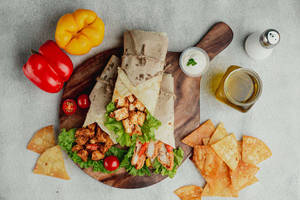 Crispy Chipotle Chicken Wrap