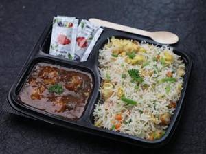 Chicken Fried Rice Chicken Manchurian Combo