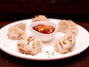Veg Mix Momos [5 Pieces] 