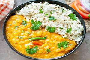 Jeera Rice With Dal