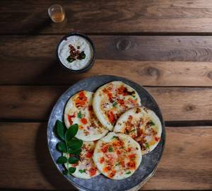 Tomato Onion Uttapam
