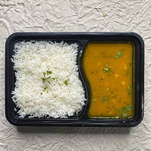 Gujarati Dal Rice meal