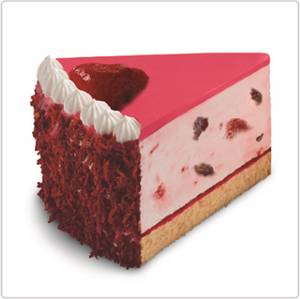 Strawberry Cheese Cake Slice