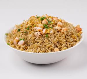 Minced Chilli Garlic Prawn Fried Rice