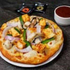 Veggie Deluxe Pizza + Coke (250 Ml)