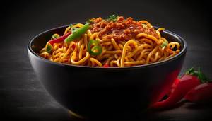 Mutton Schezwan Noodles