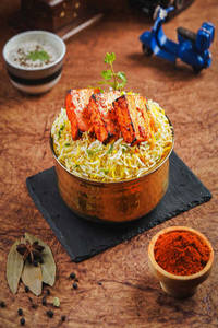 Paneer Tikka Biryani