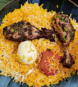 Chicken Kalimirch Tangdi Biryani
