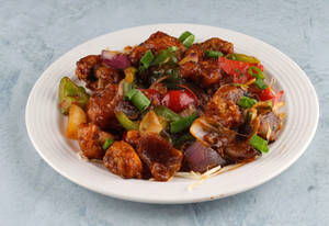 Mushroom Chilli Dry  