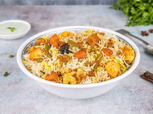 Veg dum biryani
