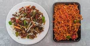 Beef Chukka & Chicken Noodles Combo