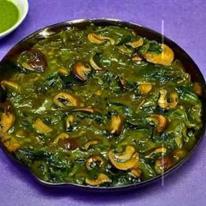 Mushroom palak