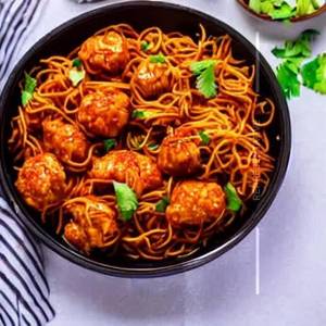 Chicken Manchurian Noodles