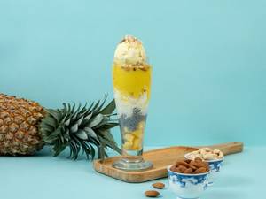 Golden Pineapple Falooda