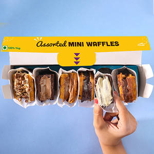 Mini Waffle Box of 6 - Chocoholic's