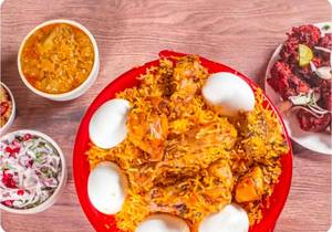 Chicken Bucket Biriyani 9-10 Persons