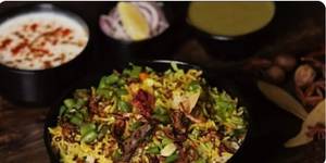Veg Hyderabadi Biryani + Raita