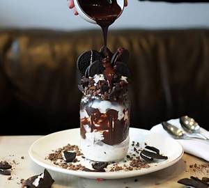 Chocolate Fruit Ice Cream Jar