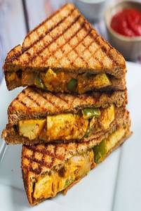 Paneer Tikka Sandwich