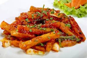 Crispy chilli potato [1 plate]                                                                                                                                                              