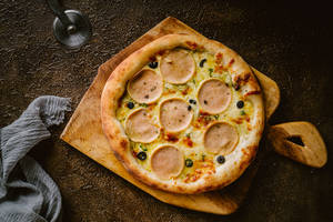 12" The White Pie Non Veg Pizza