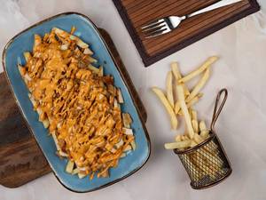 Crispy Chicken Loaded Fries