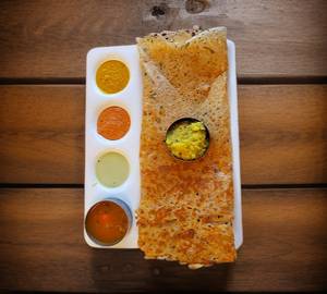 Onion Rava Masala Dosa