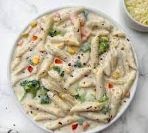 White pasta