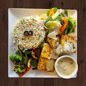 Creamy Lemon Grilled Cottage Cheese