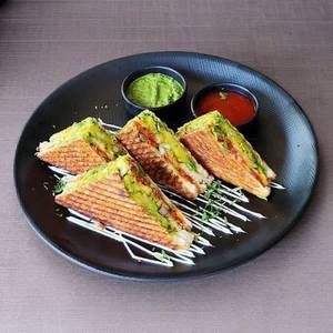 Veg Masala Cheese Sandwich