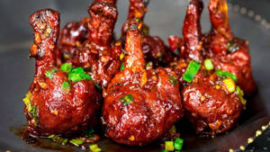 Chicken Lollipop Schezwan Tossed