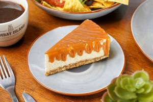 Baked Salted Caramel Cheesecake