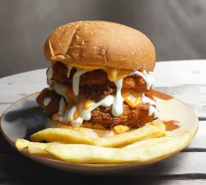 Wrap Club Special Burger