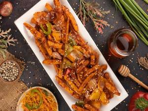 Honey Chilli Potato