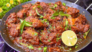 Half Tawa Chicken + 4butter Roti