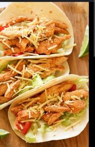 Mexican Chicken Tacos  (hard Shell)