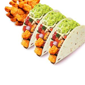 Crispy Peri Peri Chicken Tacos     (3 pcs)