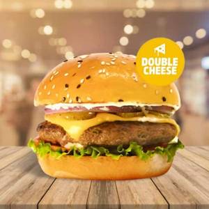 2 Jr Grilled Chicken Double Cheese Burger With 2 Peri Peri Fries