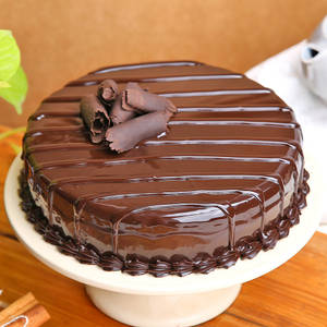 Milk Chocolate Truffle Cake 