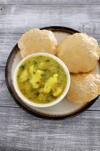 Poori Bhaji (4 Pcs)