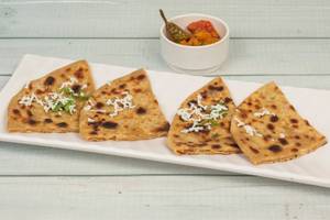2 Aloo Paratha with Chole