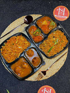 Machurian + Noodles + Chilli Panner + Fried Rice Combo