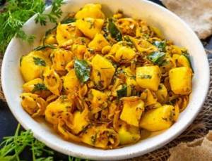 Hing Dhanyaka Aloo