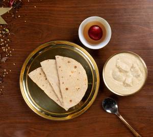 Malai Chicken Roti Thali Combo