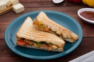 Grilled Veg Corn Sandwich