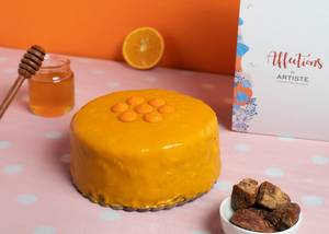 Mandarin Orange Ice Cream Cake 750 Gm