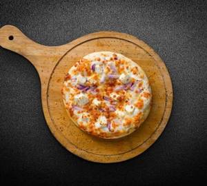 Paneer onion pizza