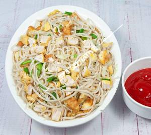 Double Egg Chicken Noodles