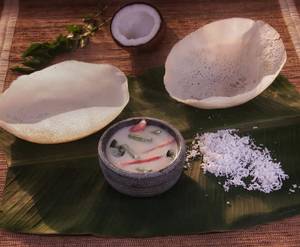 Appam And Veg. Stew