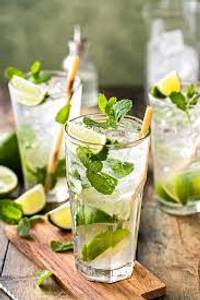 Green mint mojito